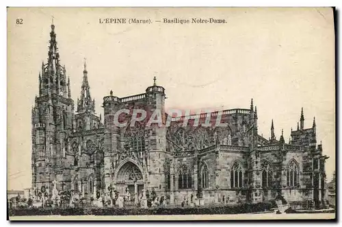 Cartes postales Lepine Basilique Notre Dame