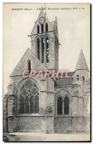 Cartes postales Dormans L'Eglise