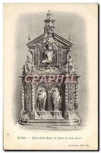 Cartes postales Reims Eglise Saint Remi la Chasse de Saint Remi