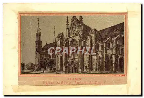 Cartes postales Reims La Cathedrale