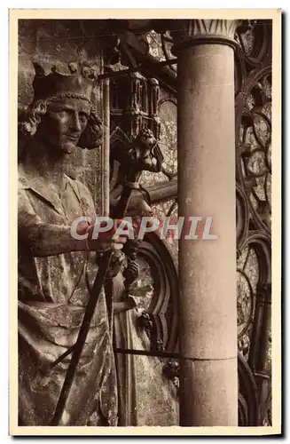 Cartes postales Reims Cathedrale Philippe Auguste Croisillon Nord du transept