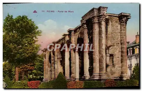 Cartes postales Reims Porte de Mars