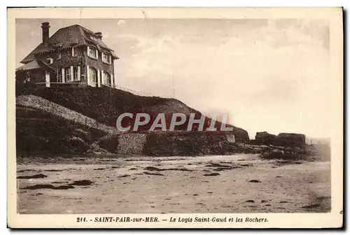 Cartes postales Saint Pair Sur Mer Le Logis Saint Gaud et les Rochers