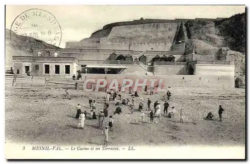 Cartes postales Mesnil Val Le Casino et ses Terrasses