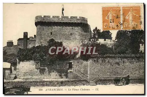 Cartes postales Avranches Le Vieux Chateau