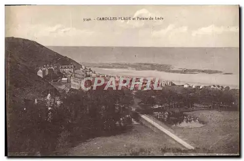 Ansichtskarte AK Carolles La Plage et Pointe du Lude