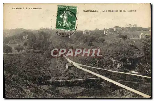 Cartes postales Carolles Les Chalets de la Falaise