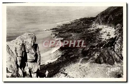 Cartes postales Carolles Le Port du Lude Pris du Rocher de Napoleon