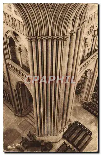 Cartes postales Coutances Cathedrale Colonnade de la tour centrale