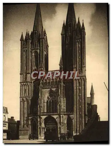 Cartes postales La Normandie Pittoresque Coutances La Cathedrale