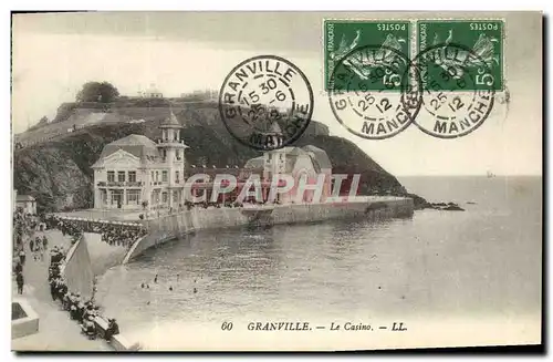 Cartes postales Granville Le Casino