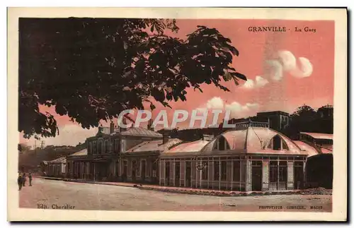 Cartes postales Granville La Gare