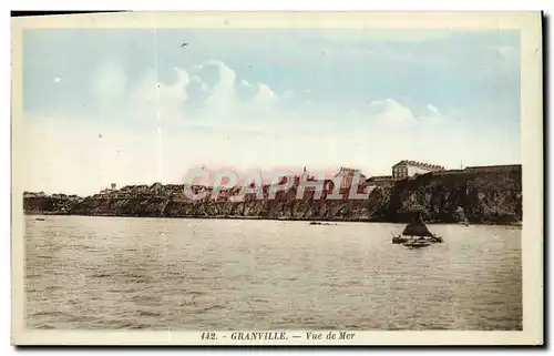 Cartes postales Granville Vue De Mer