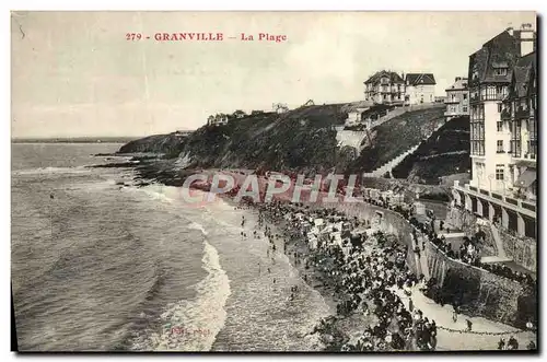 Cartes postales Granville La Plage