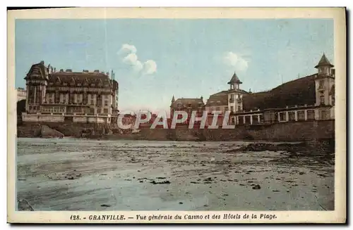 Cartes postales Granville Vue Generale Du Casino Et Des Hotels De La Plage