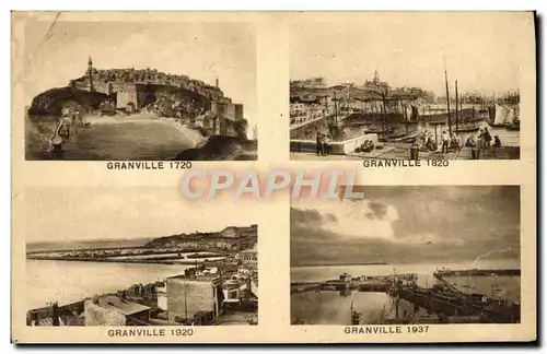Cartes postales Granville 1720 1820 1920 1937
