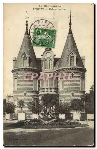 Cartes postales Epernay Chateau Mercier