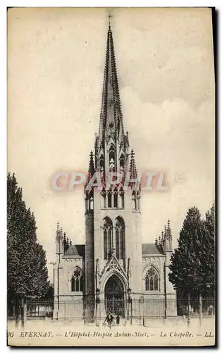 Cartes postales Epernay L&#39Hopital Hoapice Auban Moet La chapelle