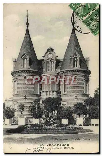 Cartes postales Environs Epernay Chateau Mercier