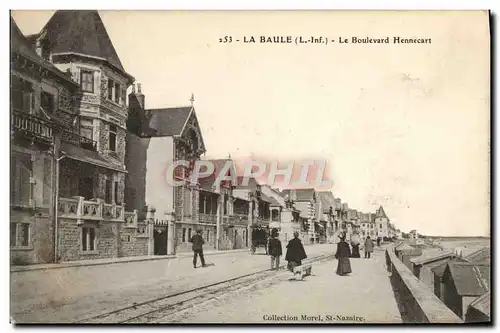 Ansichtskarte AK La Baule Le Boulevard Hennecart