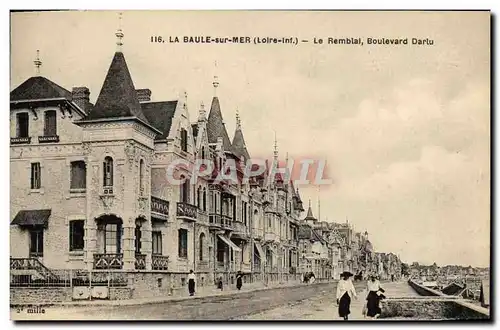 Ansichtskarte AK La Baule sur Mer Le Remblal Boulevard Darlu