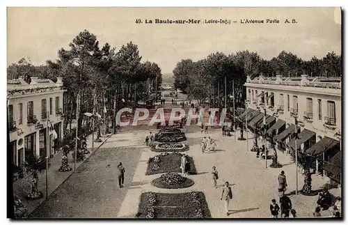 Cartes postales La Baule Sur Mer L&#39Avenue Pavle