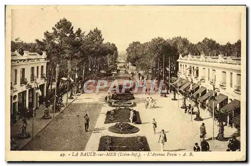 Cartes postales La Baule Sur Mer L&#39avenue Pavie