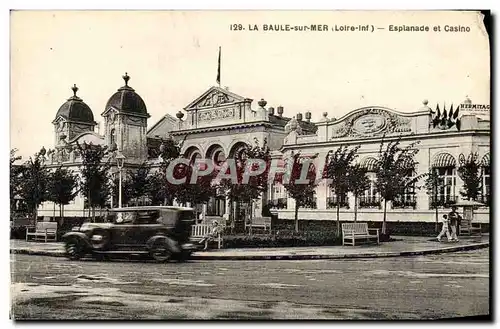 Cartes postales La Baule Sur Mer Esplanade Et Casino