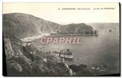 Ansichtskarte AK Cherbourg Ses Environs Le Nez De Jobourg