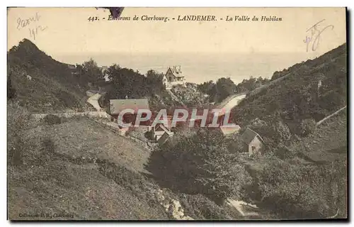 Cartes postales Environs De Cherbourg Landemer La Vallee Du Hubilan