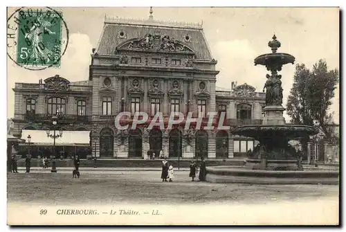 Cartes postales Cherbourg Le Theatre