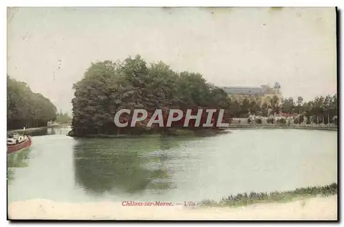 Cartes postales Chalons Sur Marne L'ile