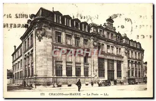 Cartes postales Chalons Sur Marne La Poste