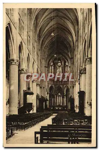 Ansichtskarte AK Chalons Sur Marne Interieur De La Cathedrale