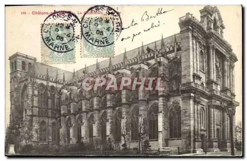 Cartes postales Chalons Sur Marne La Cathedrale