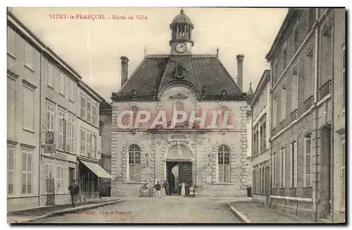 Cartes postales Vitry Le Francois Hotel De Ville