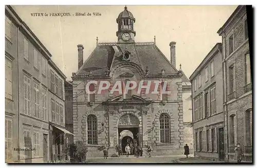 Cartes postales Vitry Le Francois Hotel De Ville