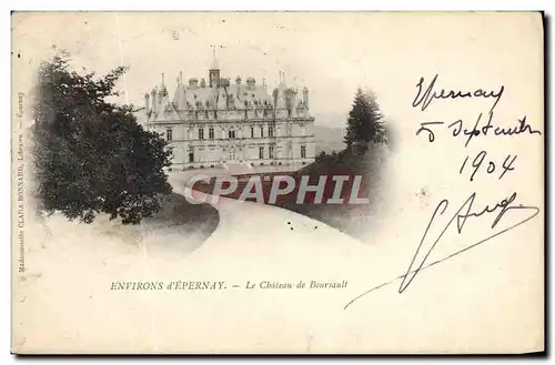 Cartes postales Environs D'Epernay Le Chateau De Boursault