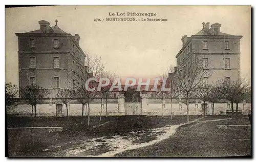 Cartes postales Le Lot Pittoresque Montfaucon Le Sanatorium