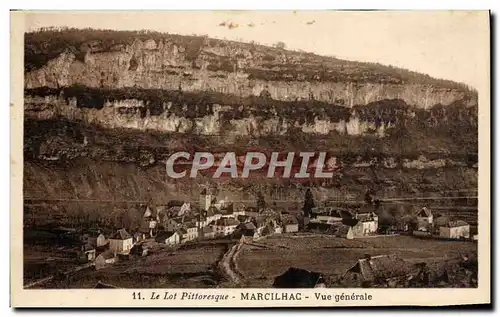 Cartes postales Le Lot Pittoresque Marcilhac Vue Generale