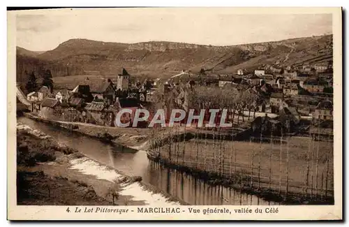 Ansichtskarte AK Le Lot Pittoresque Marcilhac Vue Generale Vallee Du Cele