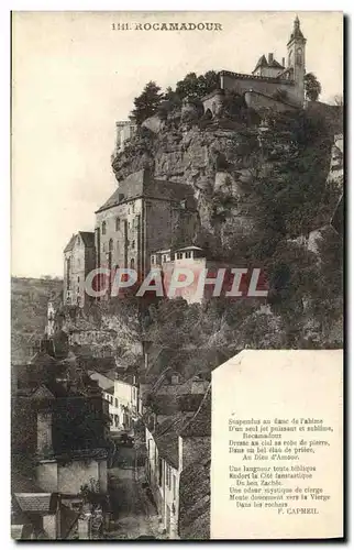 Cartes postales Rocamadour