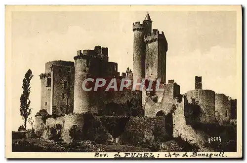 Cartes postales Environs de Fumel Chateau De Bonaguil