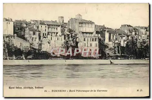 Ansichtskarte AK Tonneins Bord Pittoresque De La Garonne