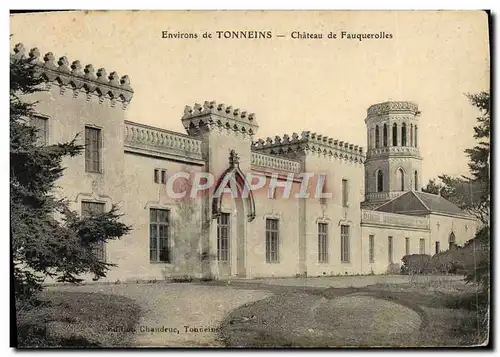 Cartes postales Environs De Tonneins Chateau De Fauquerolles