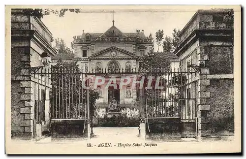 Cartes postales Agen Hospice Saint Jacques