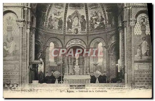 Cartes postales Agen Interieur De La Cathedrale