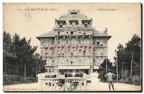 Cartes postales La Baule L&#39Hotel Royal Velo Cycle