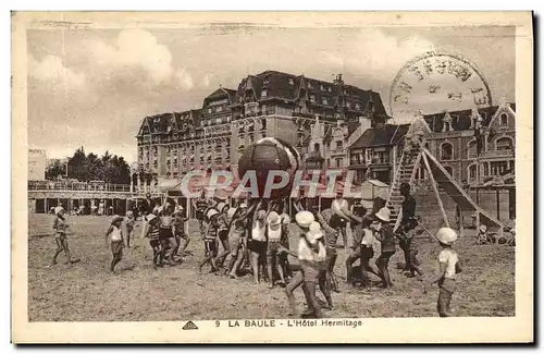 Cartes postales La Baule L&#39Hotel Hermitage Enfants