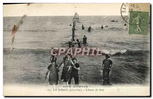 Ansichtskarte AK La Baule L&#39Heure Du Bain